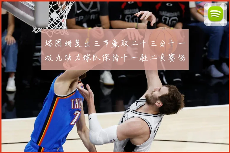 塔图姆复出三节豪取二十三分十一板九助力球队保持十一胜二负赛场复盘